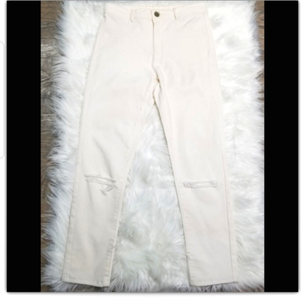 Zara Jean's with some distressing size 6
